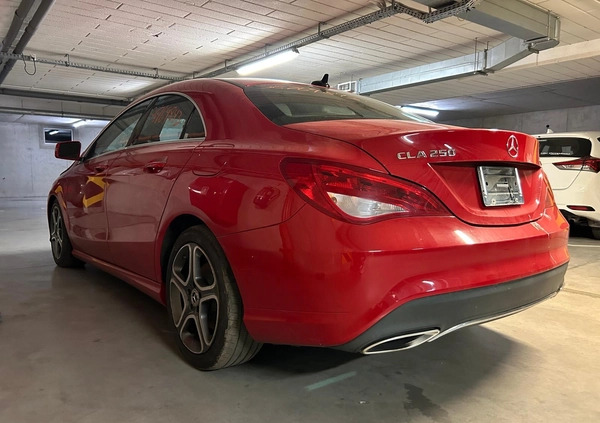 Mercedes-Benz CLA cena 67000 przebieg: 142105, rok produkcji 2018 z Warszawa małe 106